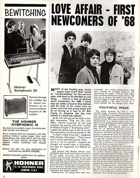 Beat Insrumental article, 1968.