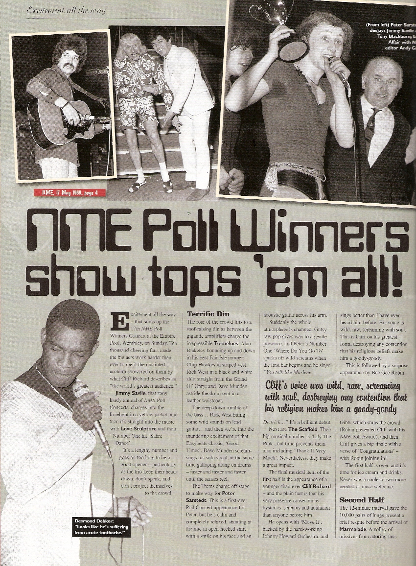 NME Poll Winners Concert, 1969.