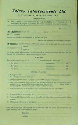 Contract for Ice Rink, Paisley, 1969